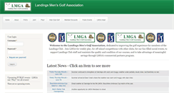 Desktop Screenshot of golf-lmga.org