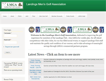Tablet Screenshot of golf-lmga.org